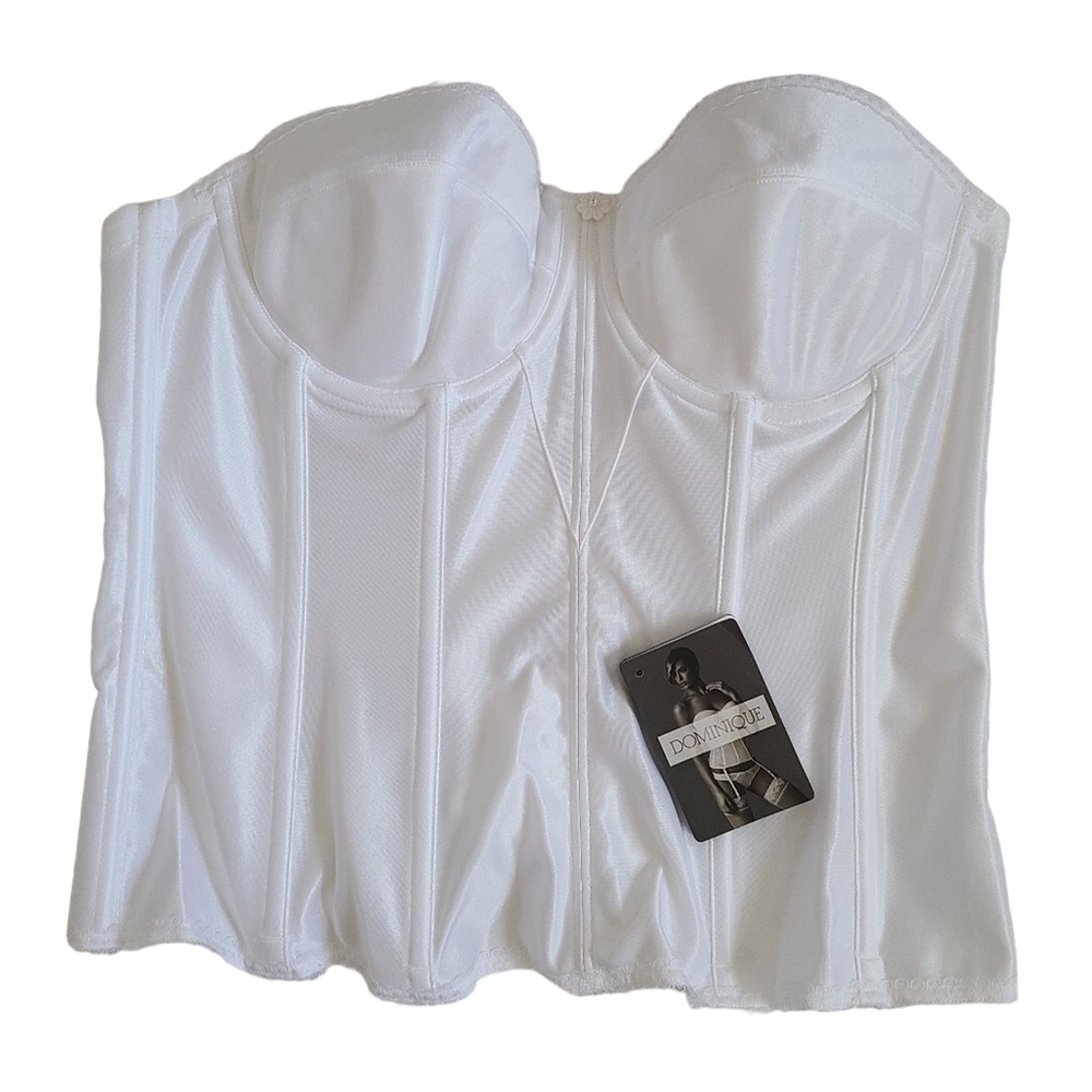 Dominique Apparel White Bridal Wedding Corset Size 40B NWT